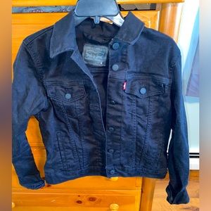 Levi’s black denim jacket